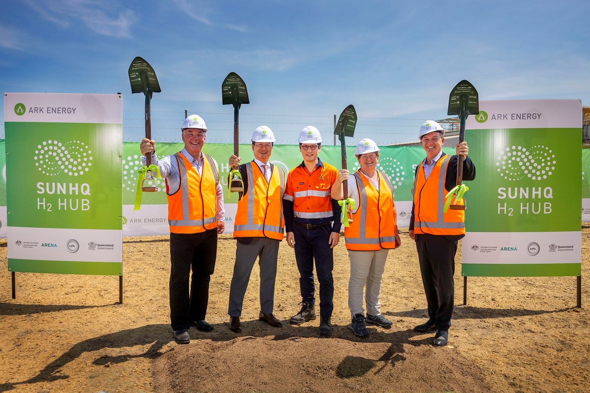 Construction Begins on Queensland Green Hydrogen Hub